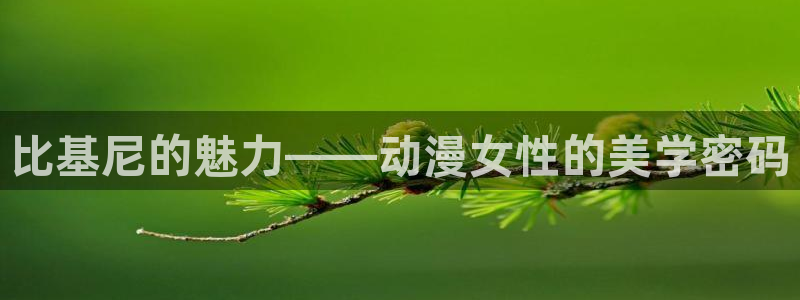 58动漫网站免费看：比基尼的魅力——动漫女性的美学密码